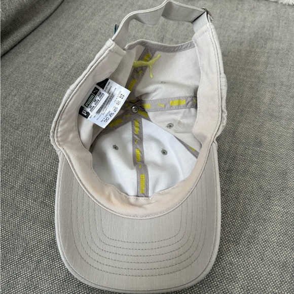 Puma Light Grey Baseball Hat - Picture 5 of 6